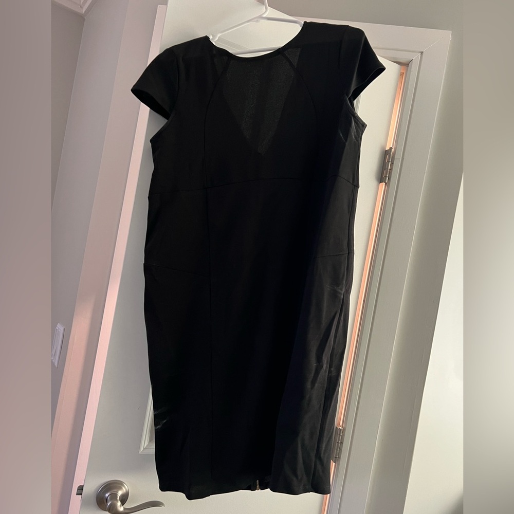 Black maternity dress